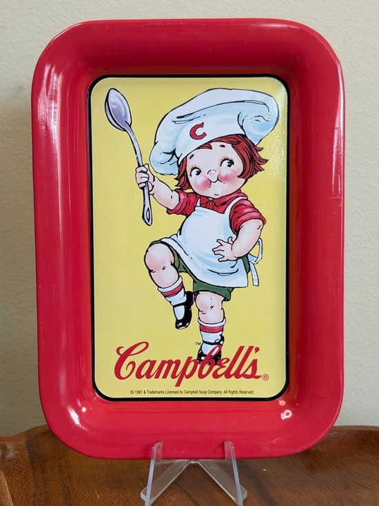 Vintage Campbell’s Soup Tip Trays - Set of Four - Picture 2 of 8
